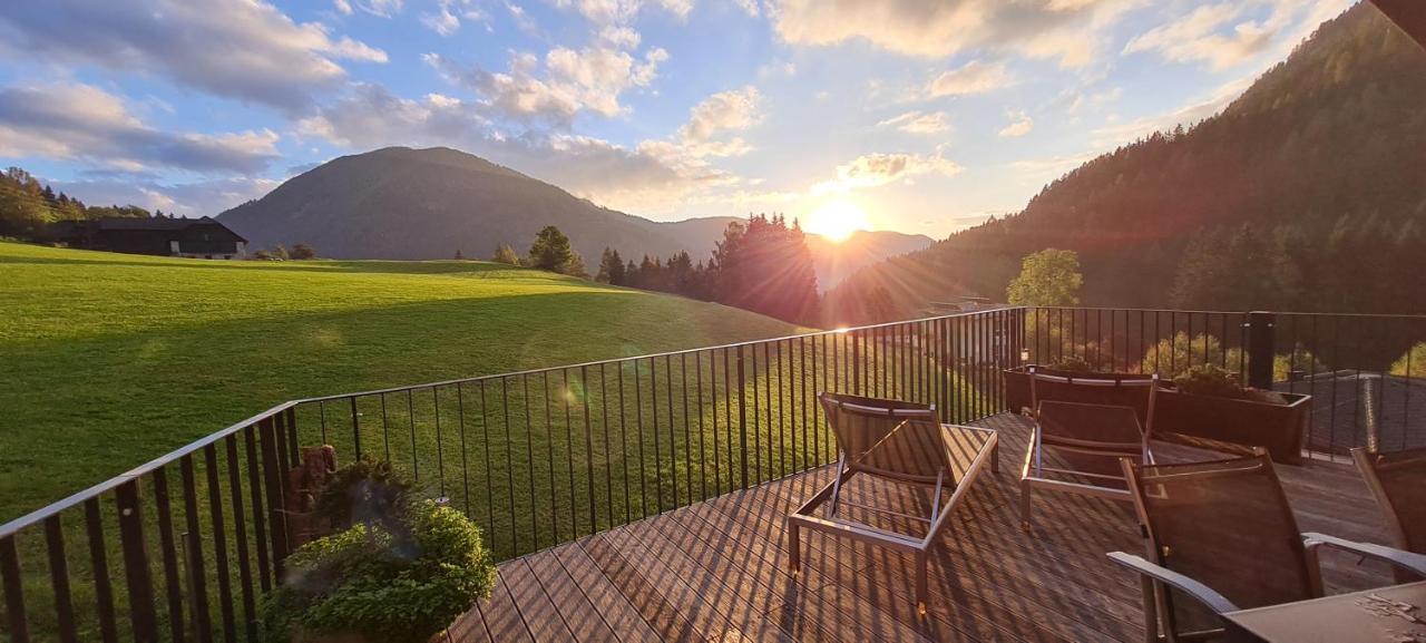Penthouse Skyview Im Natur-Erlebnispark Bad Kleinkirchheim Patergassen Eksteriør bilde